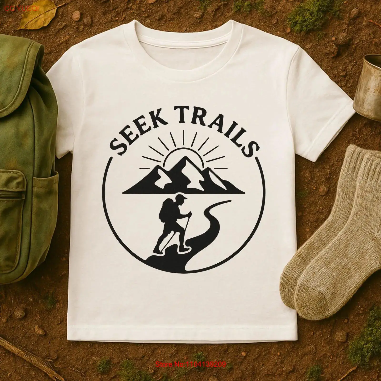 Outdoor Adventure Enthusiast - Camiseta para amantes de la aventura,