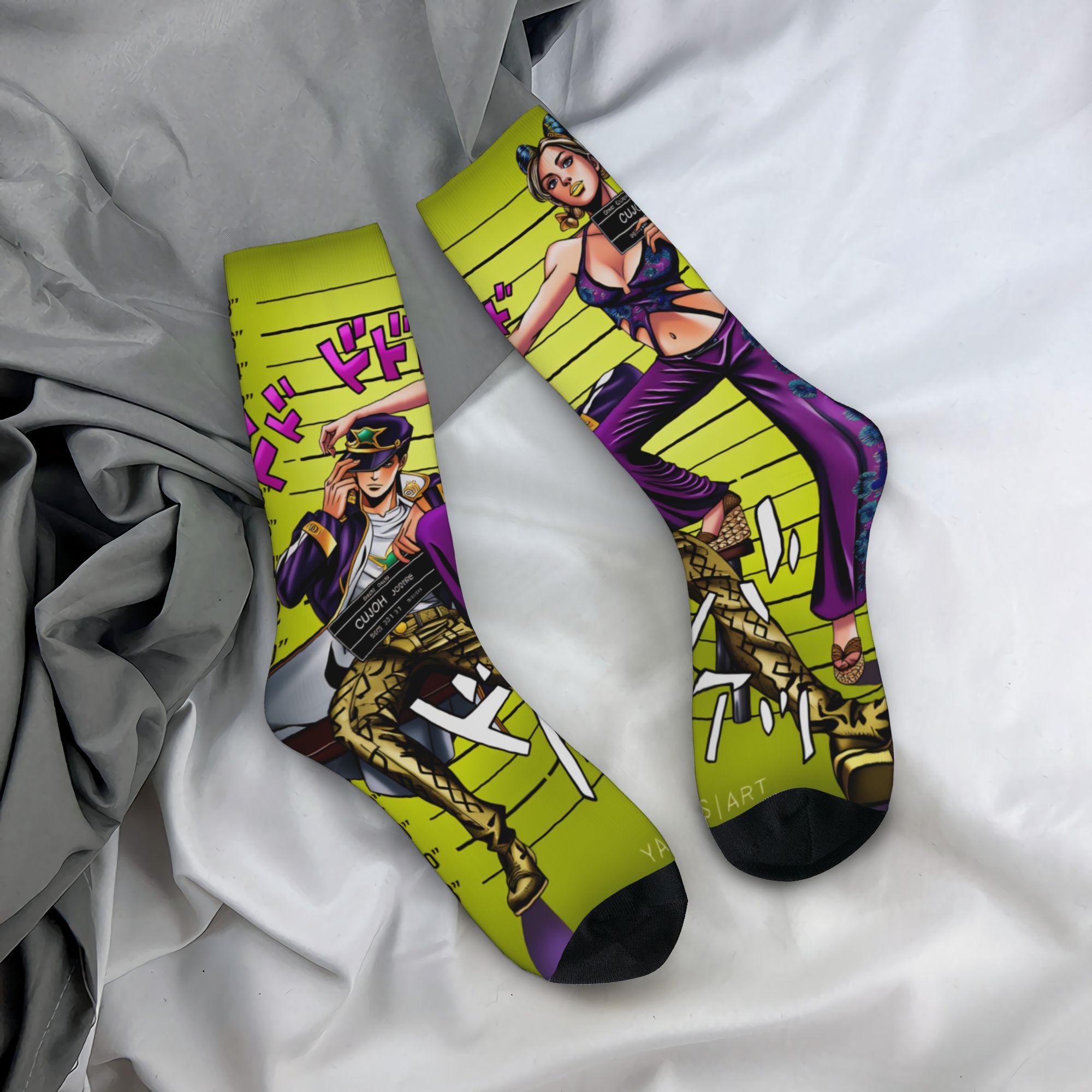 Outdoor Adventure Japan - Calcetines JoJos Bizarre Adventure, calcetines coreanos