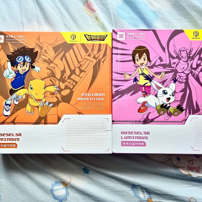 Outdoor Adventure Japan - Audífonos Bluetooth Inalámbricos Originales Digimon Adventure