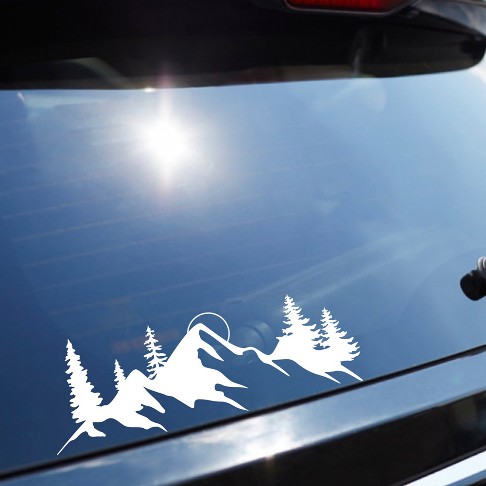 Outdoor Adventure Words - Calcomanías de coche de aventura en