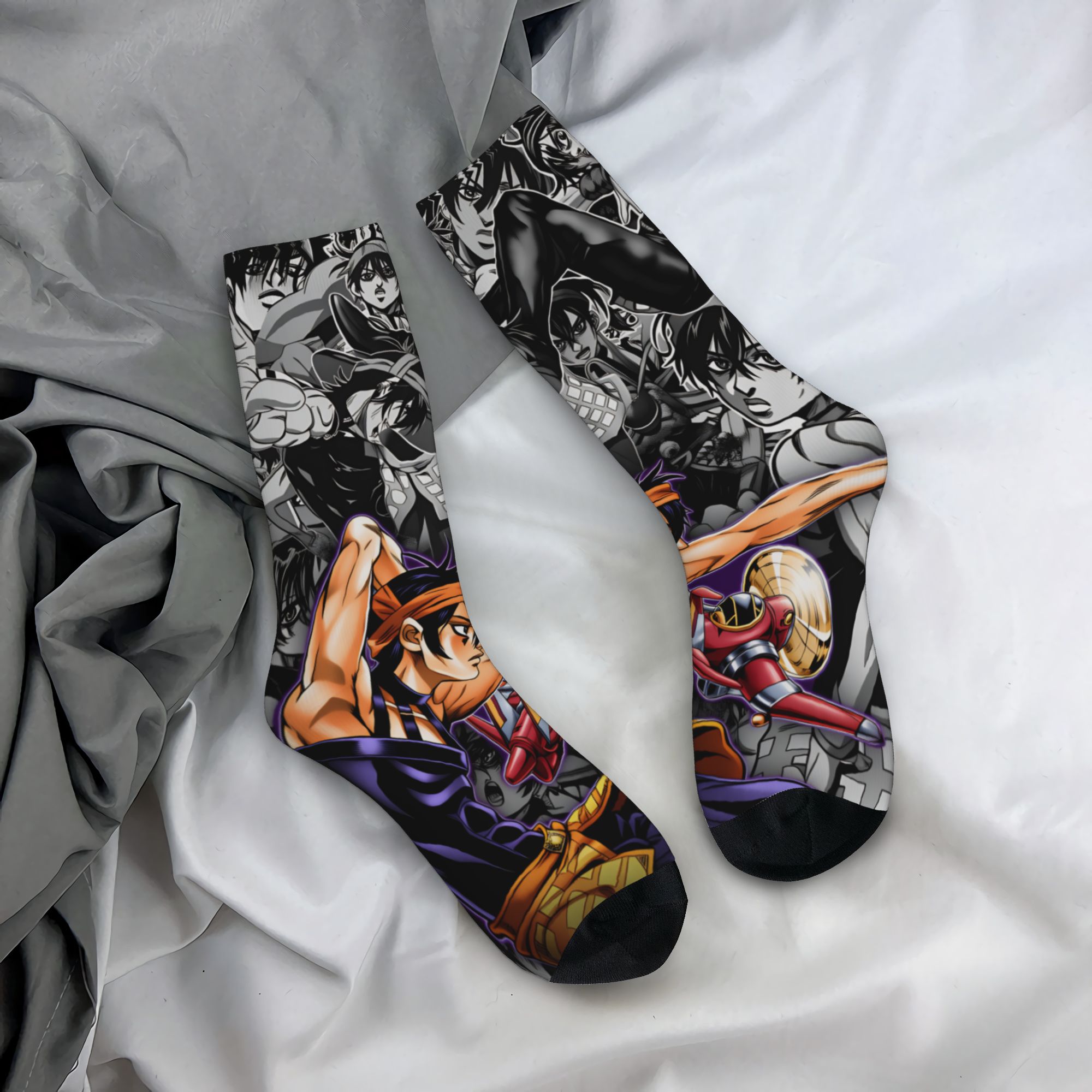 Outdoor Adventure Japan - JoJos Bizarre Adventure Calcetines de diseño,