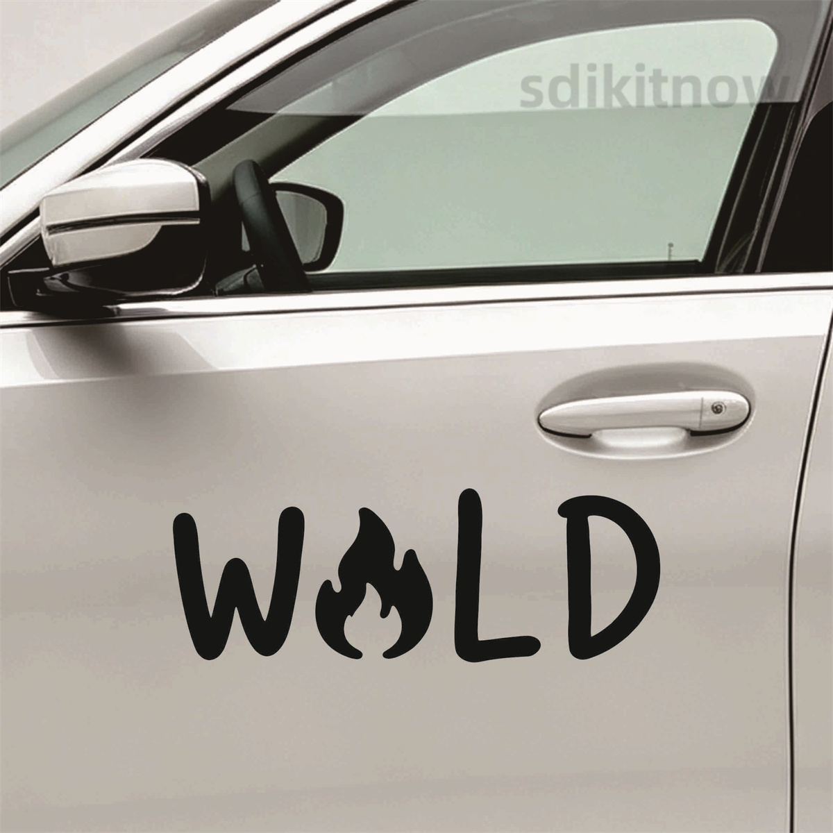 Outdoor Adventure Words - Pegatina de vinilo para coche con