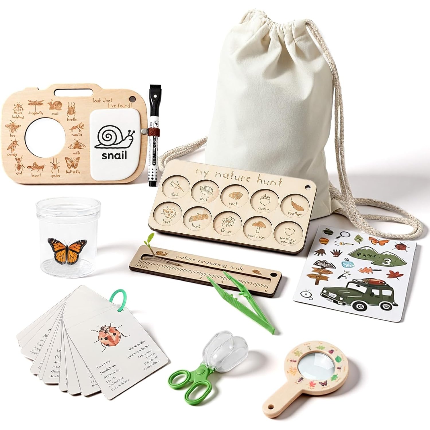 Outdoor Adventure Toys For Kids - Kit Atrapa Insectos para Niños con