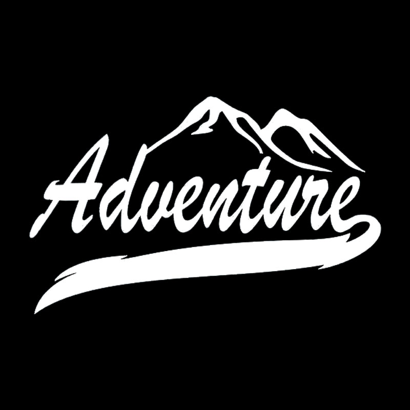 Pegatina de vinilo para coche, - Outdoor Adventure Words reseña y precio
