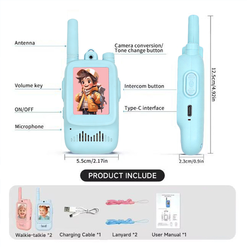 2 Walkie Talkies Recargables p - Outdoor Adventure Videos reseña y precio