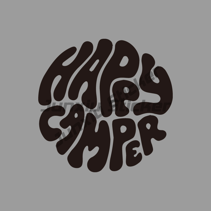 Happy Camper - Diseños de clip - Outdoor Adventure Words reseña y precio