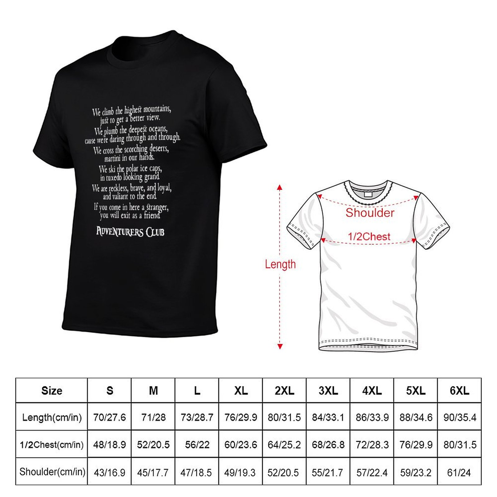 Camiseta del Club de Aventurer - Outdoor Adventure Club reseña y precio