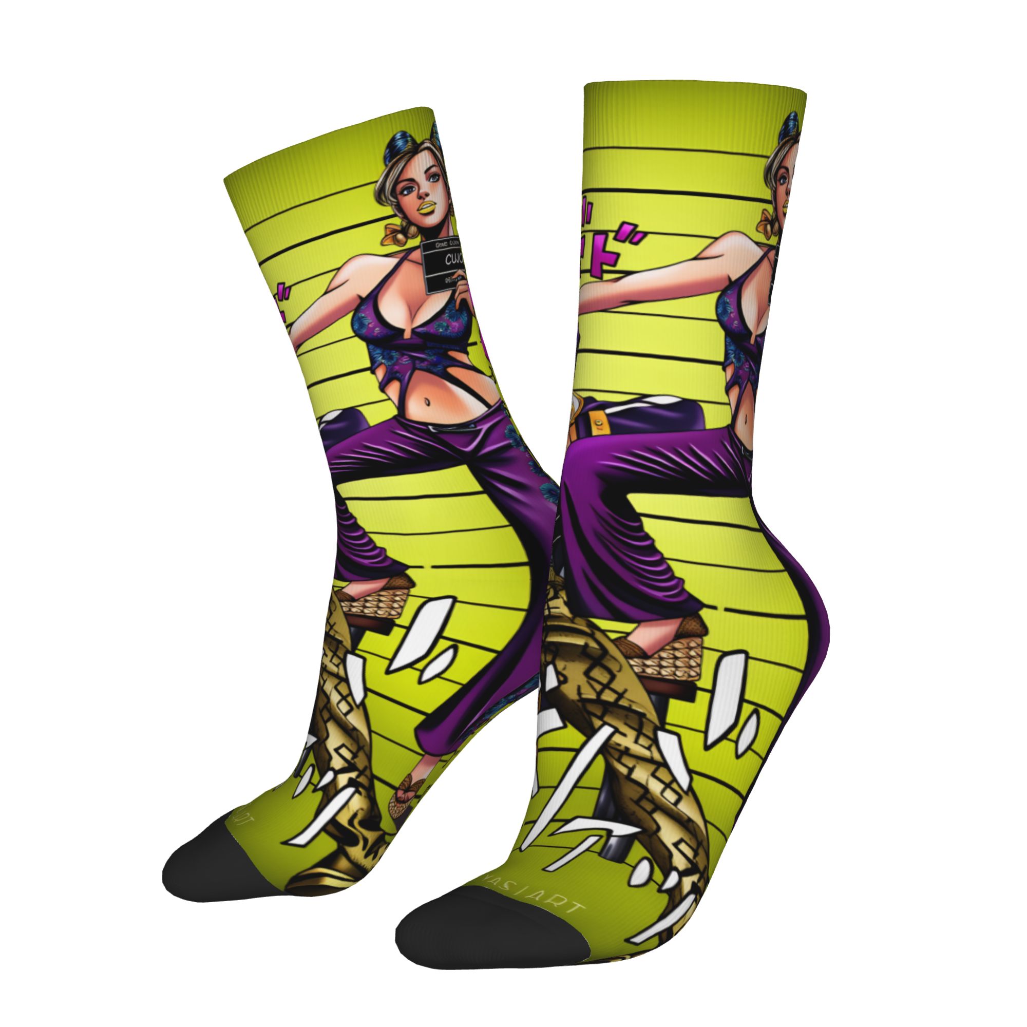 Calcetines JoJos Bizarre Adven - Outdoor Adventure Japan reseña y precio
