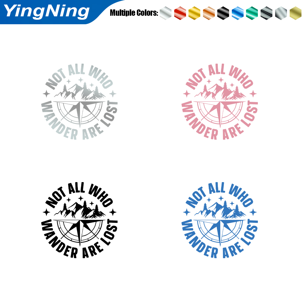 Vinilo Adhesivo para Coche con - Outdoor Adventure Words reseña y precio