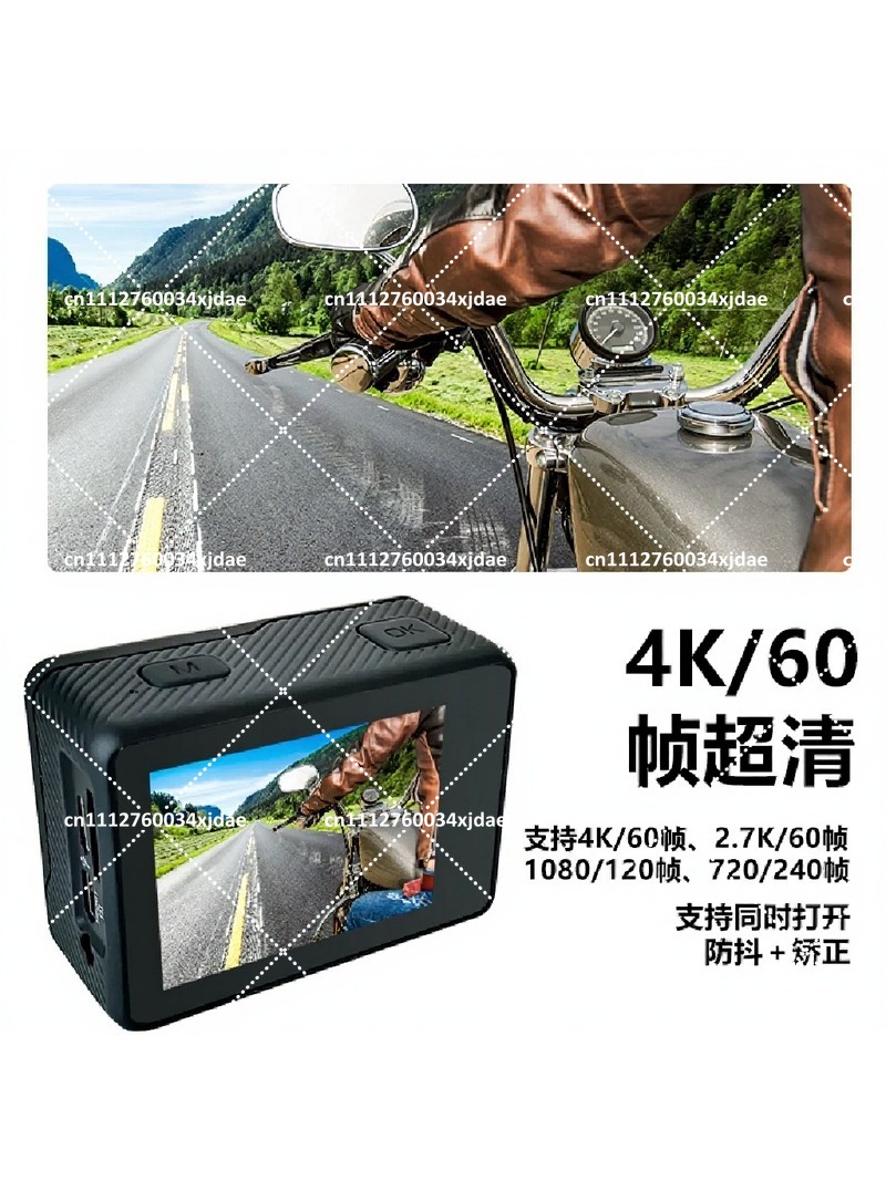 Cámara de Acción 4K 60FPS con  - Outdoor Adventure Videos reseña y precio