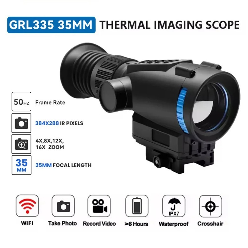 Visor Térmico 384*288 50Hz con - Outdoor Adventure Videos reseña y precio