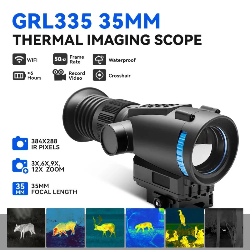 Visor Térmico 384*288 50Hz con - Outdoor Adventure Videos reseña y precio