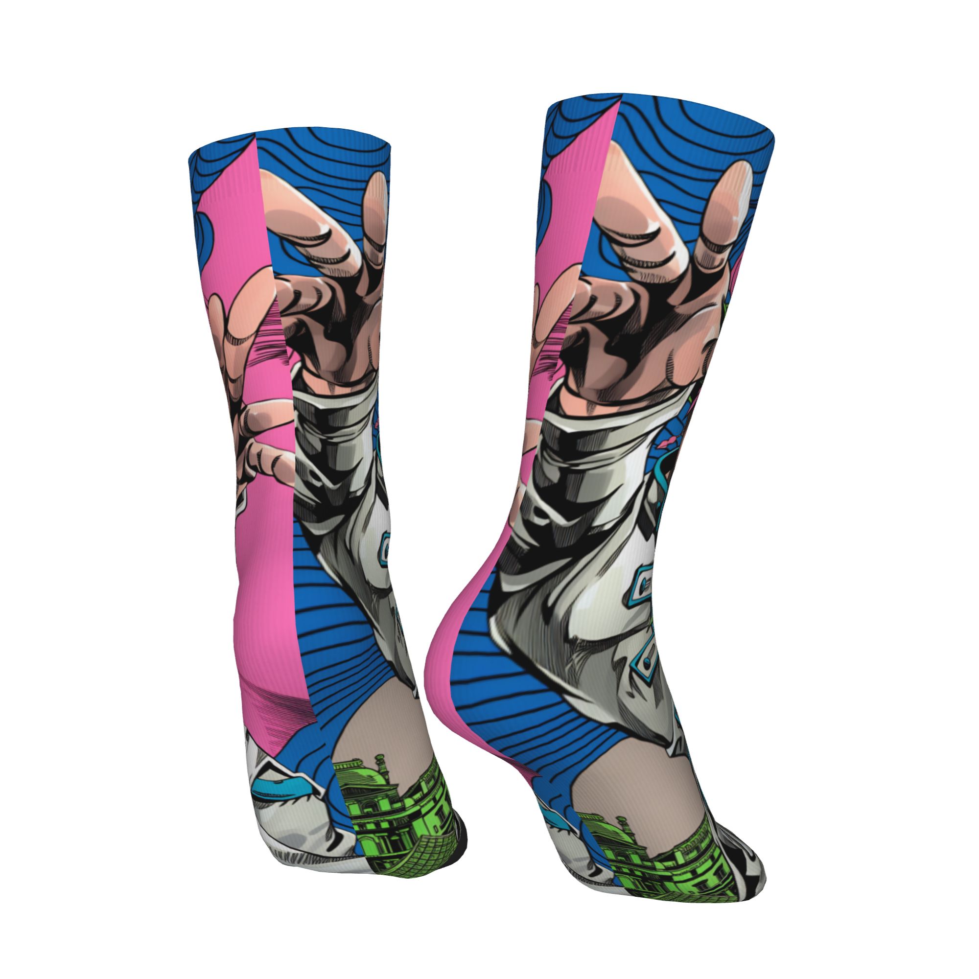 Calcetines JoJos Bizarre Adven - Outdoor Adventure Japan reseña y precio