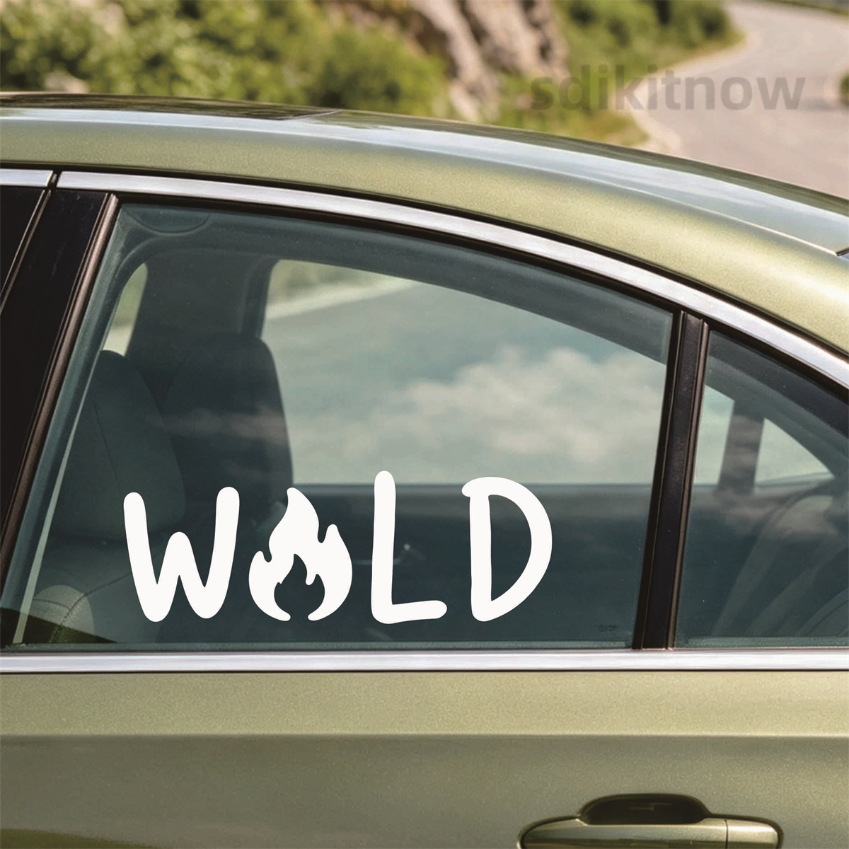 Pegatina de vinilo para coche  - Outdoor Adventure Words reseña y precio