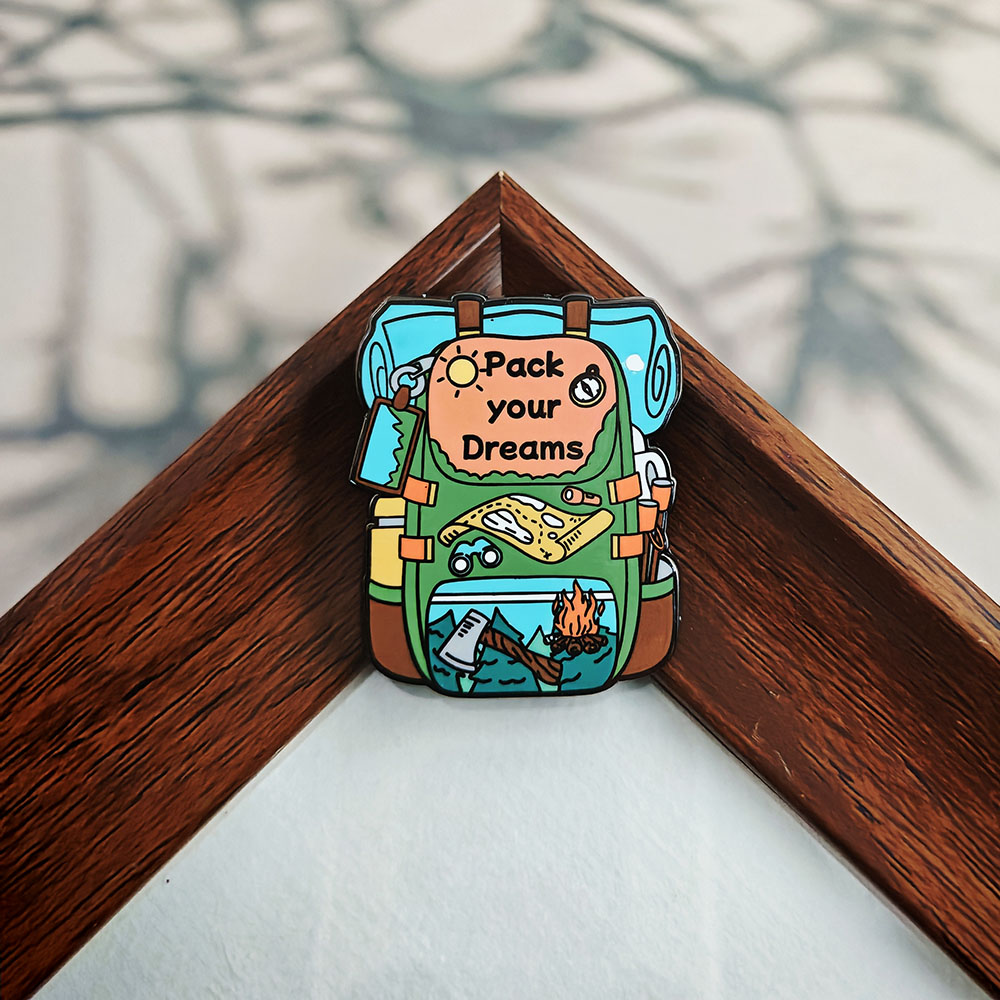 Pin para Mochila con Temática  - Outdoor Adventure Enthusiast reseña y precio