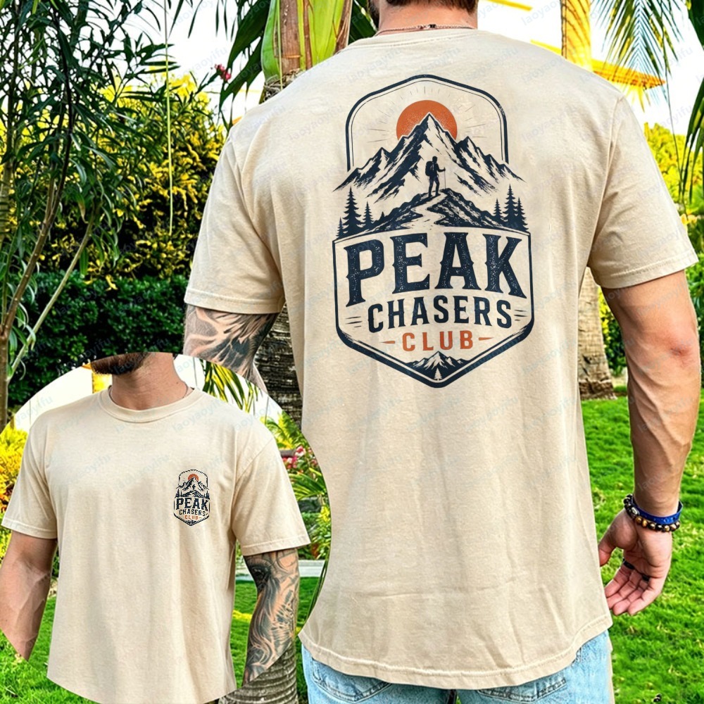 Camiseta Peak Chasers Club, ca - Outdoor Adventure Club reseña y precio