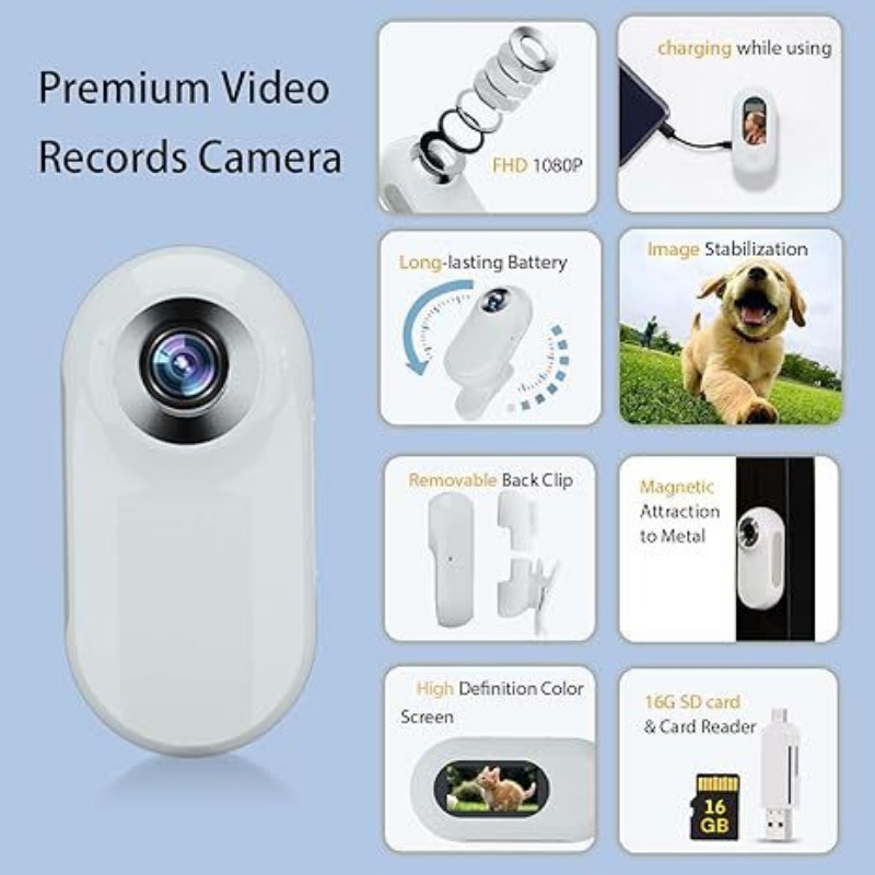 Cámara de cuello para mascotas - Outdoor Adventure Videos reseña y precio