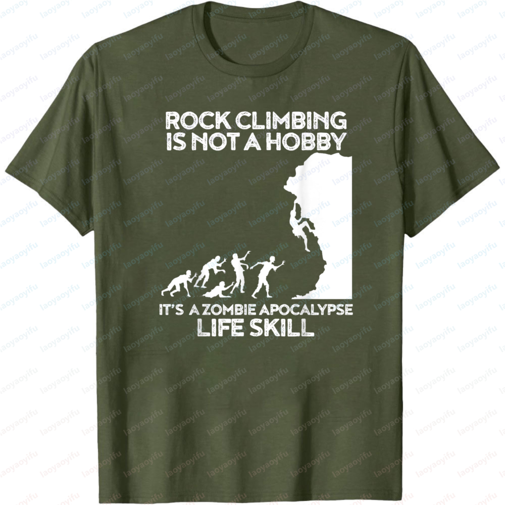 Camiseta de algodón para hombr - Outdoor Adventure Hobbies reseña y precio