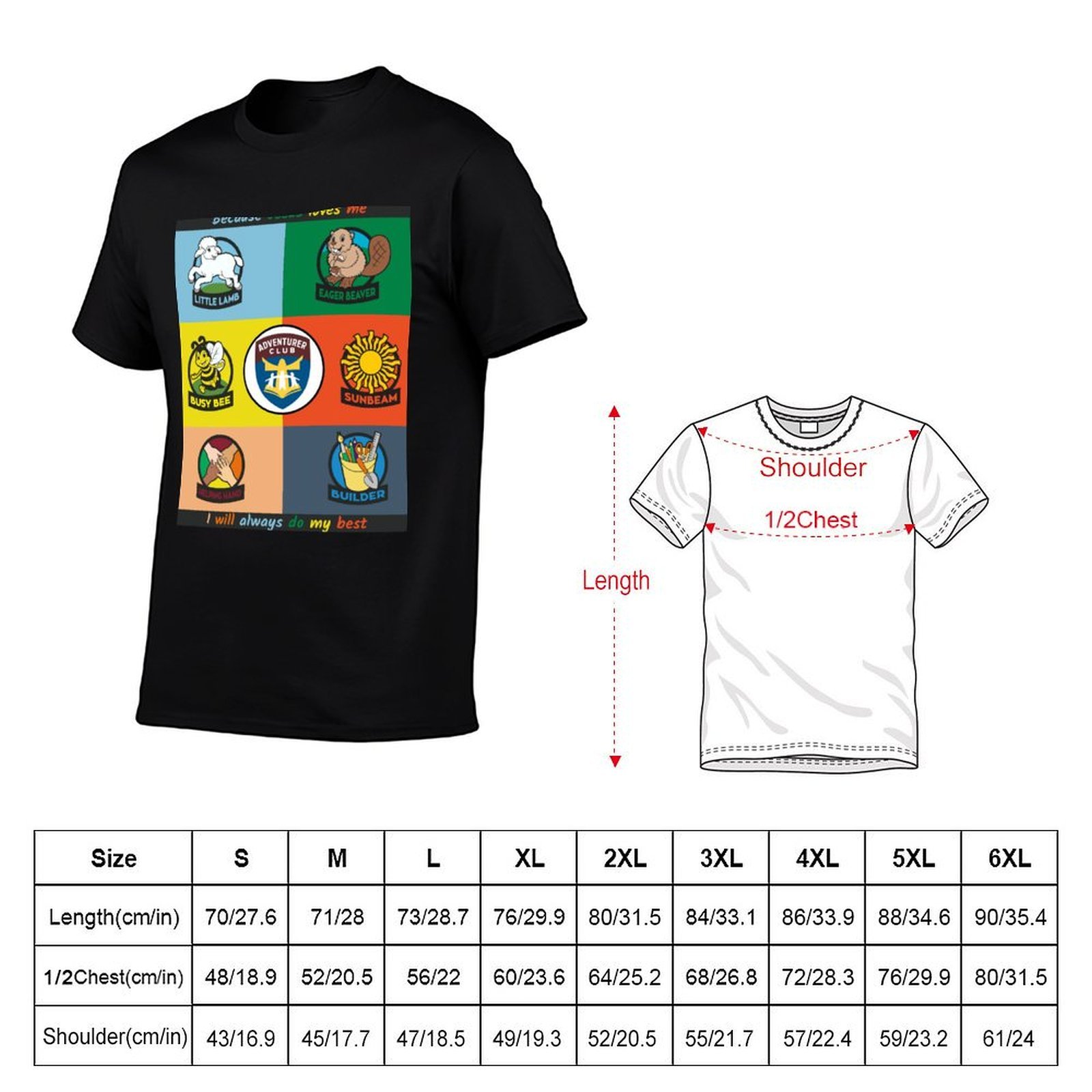 Camiseta colorida del Adventur - Outdoor Adventure Club reseña y precio