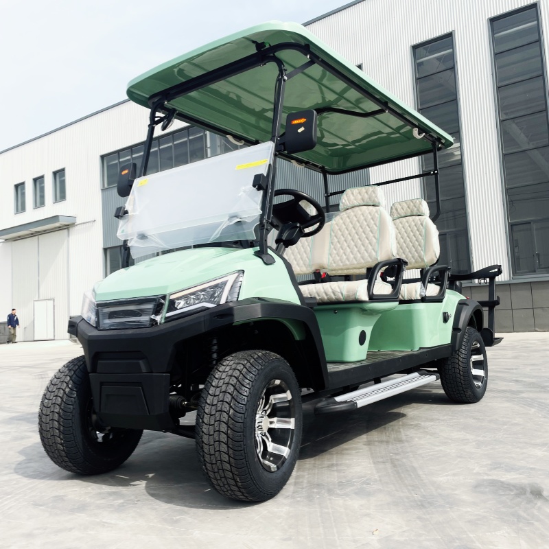 Carrito de golf eléctrico de 6 - Outdoor Adventure Club reseña y precio