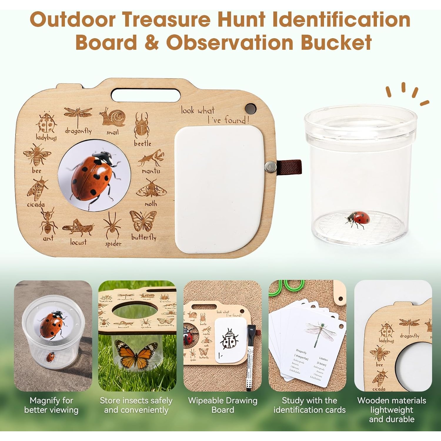 Kit Atrapa Insectos para Niños - Outdoor Adventure Toys For Kids reseña y precio