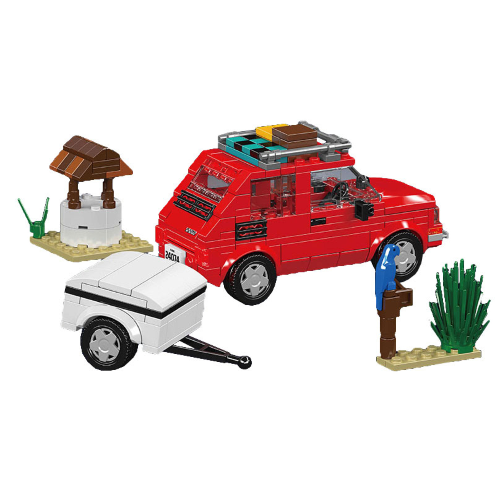 Mould King 24074 No.Fiat 126P, - Outdoor Adventure Toys For Kids reseña y precio