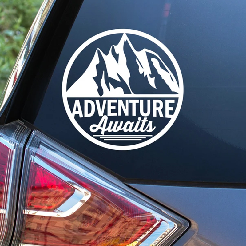 Pegatina Decorativa para Venta - Outdoor Adventure Words reseña y precio